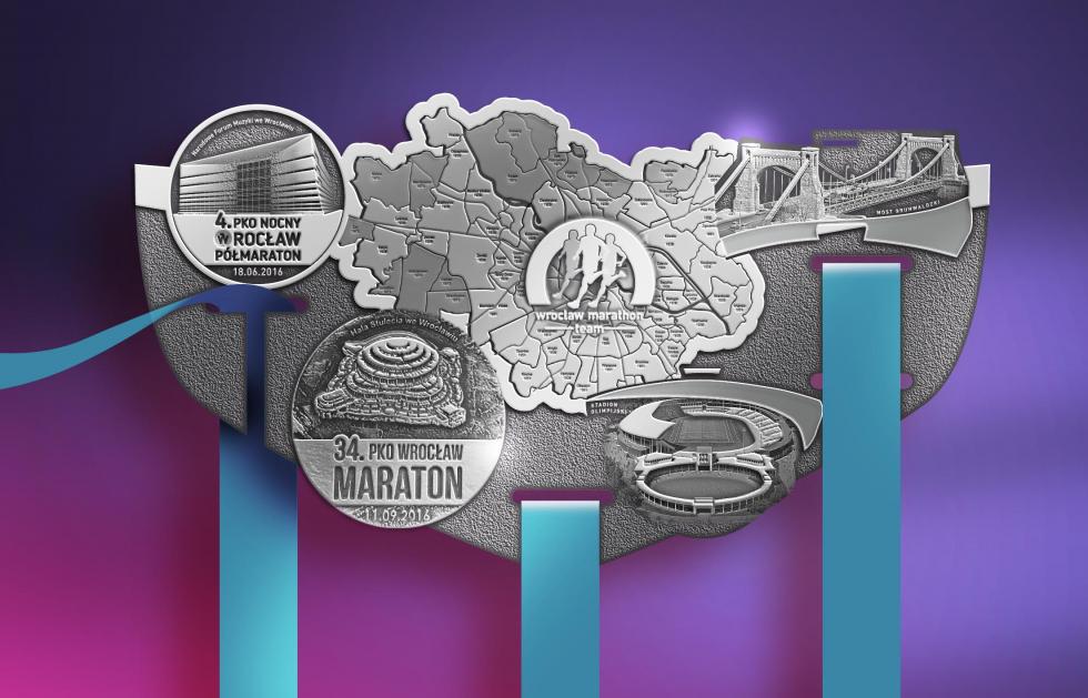  Jakie medale wrocawskich maratonw