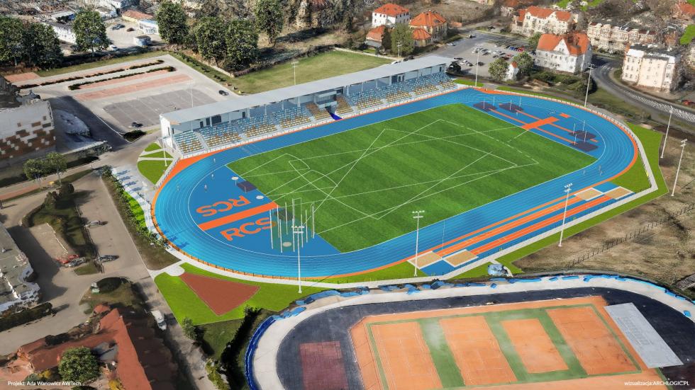 Nowy stadion lekkoatletyczny i Hala Lodowa powstan w Lubinie