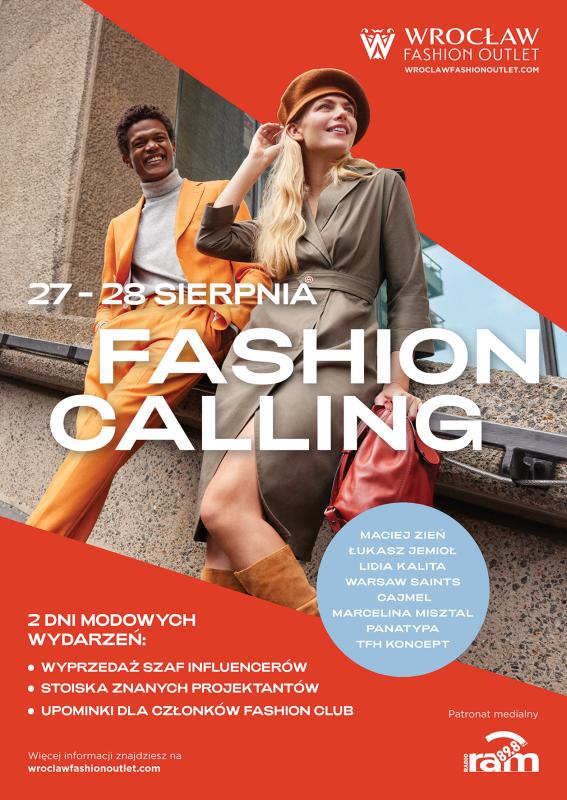 Fashion Calling – w Wrocaw Fashion Outlet - spotkanie z projektantami i influencerami
